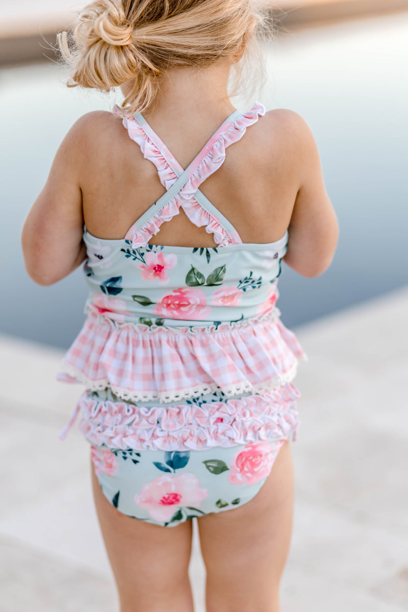 Selah Tankini Swimsuit - Summer Mint