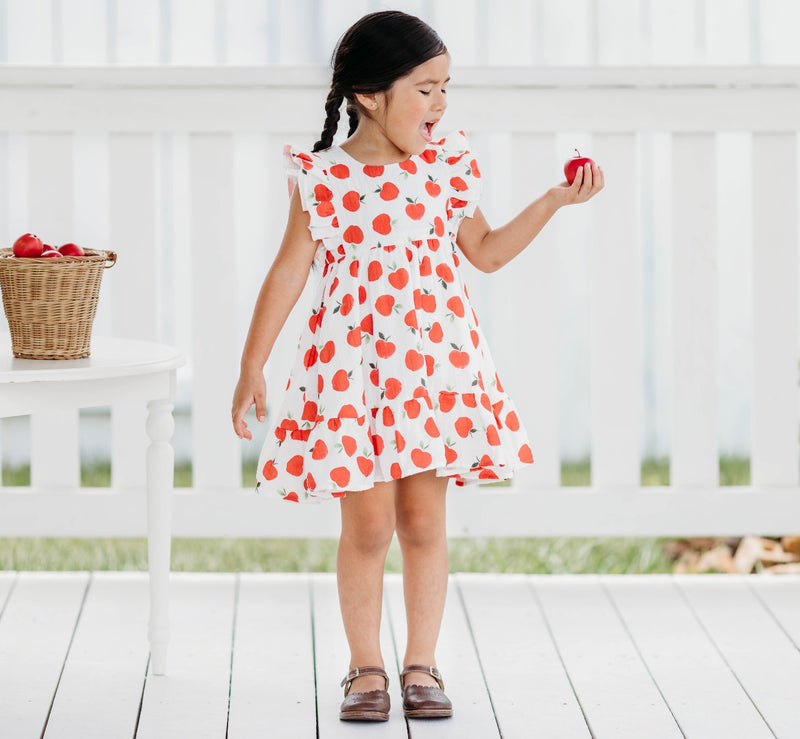 Dakota Gauze Dress - Ornate Orchard