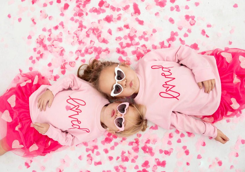 Sweet Wink Tutu - Pink Hearts