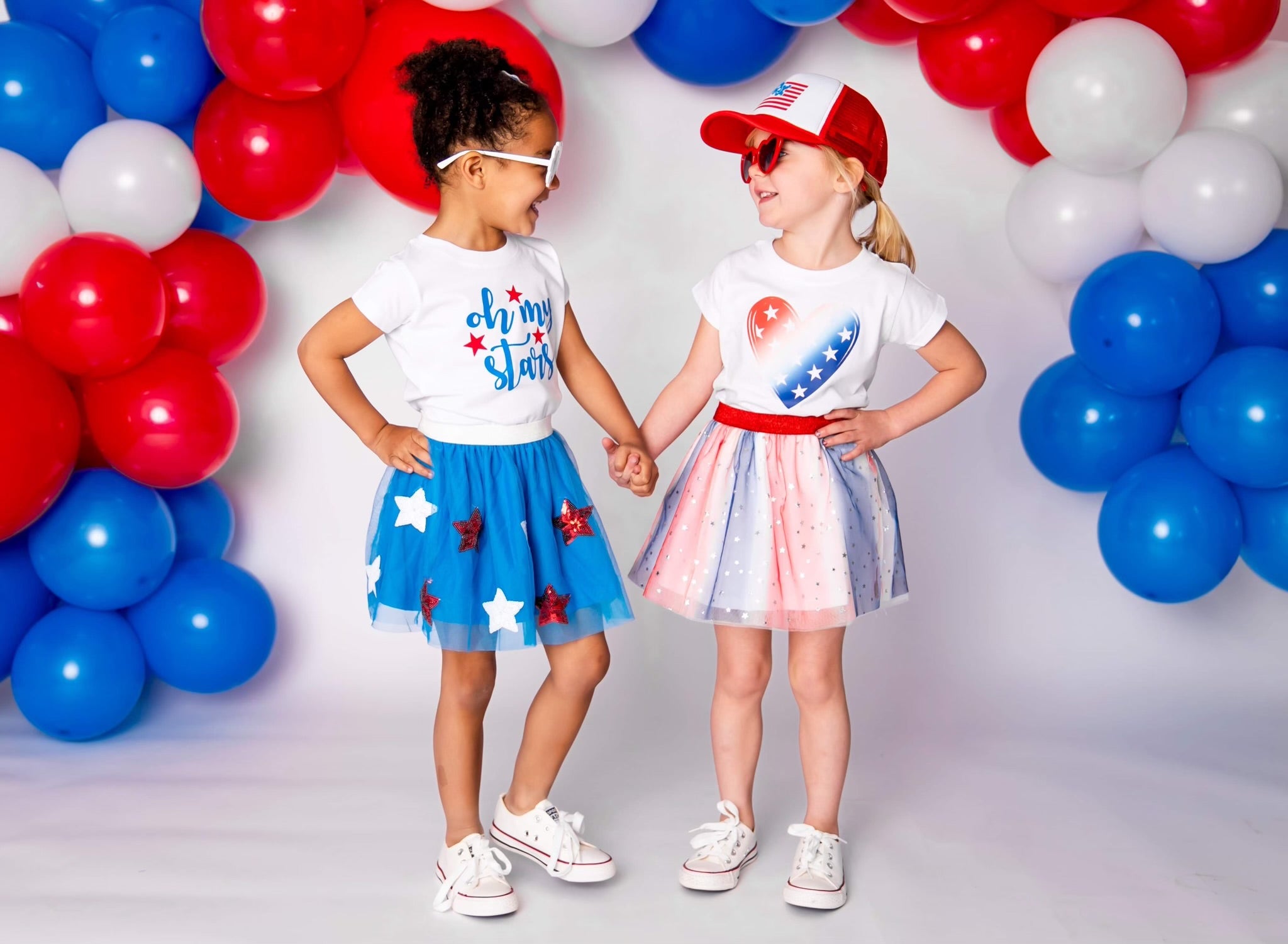 Sweet Wink Tutu - Patriotic Tie-Dye (FINAL SALE)
