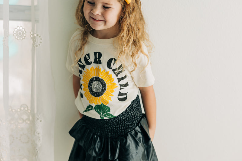 Blair Layer Skirt - Faux Leather