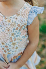 Farrah Leotard - Iris Bouquet