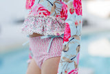 Rash Guard Swimsuit - Poppy Petals