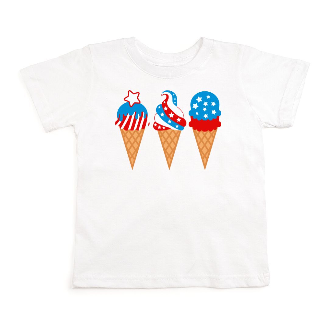 Sweet Wink Shirt - Patriotic Ice Cream