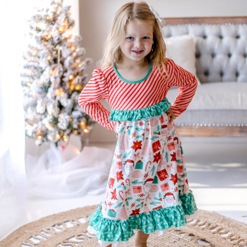 Loungewear Gown - Jingle Bell Rock