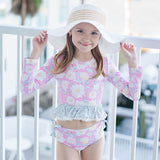 Rash Guard Swimsuit - Wild Aster