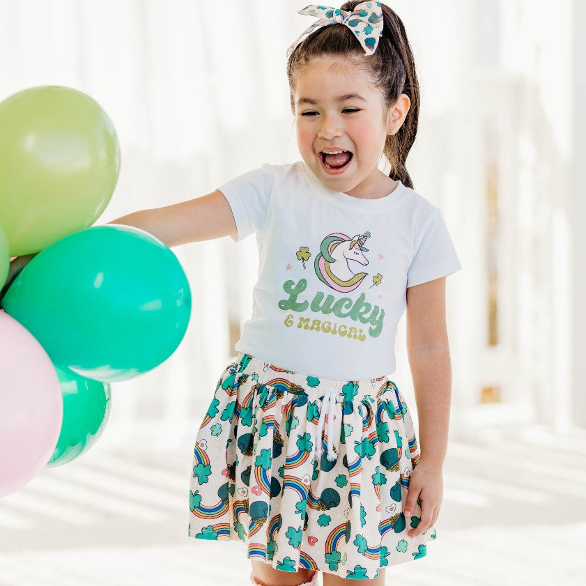Oversized Hair Clip - Lucky Charm