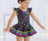 Farrah Leotard - Neon Splatter (Pre-Order)