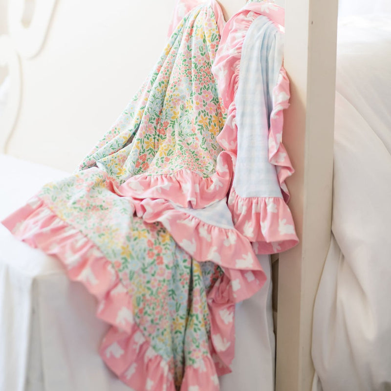 Cottontail Ruffle Blanket - Extra Large