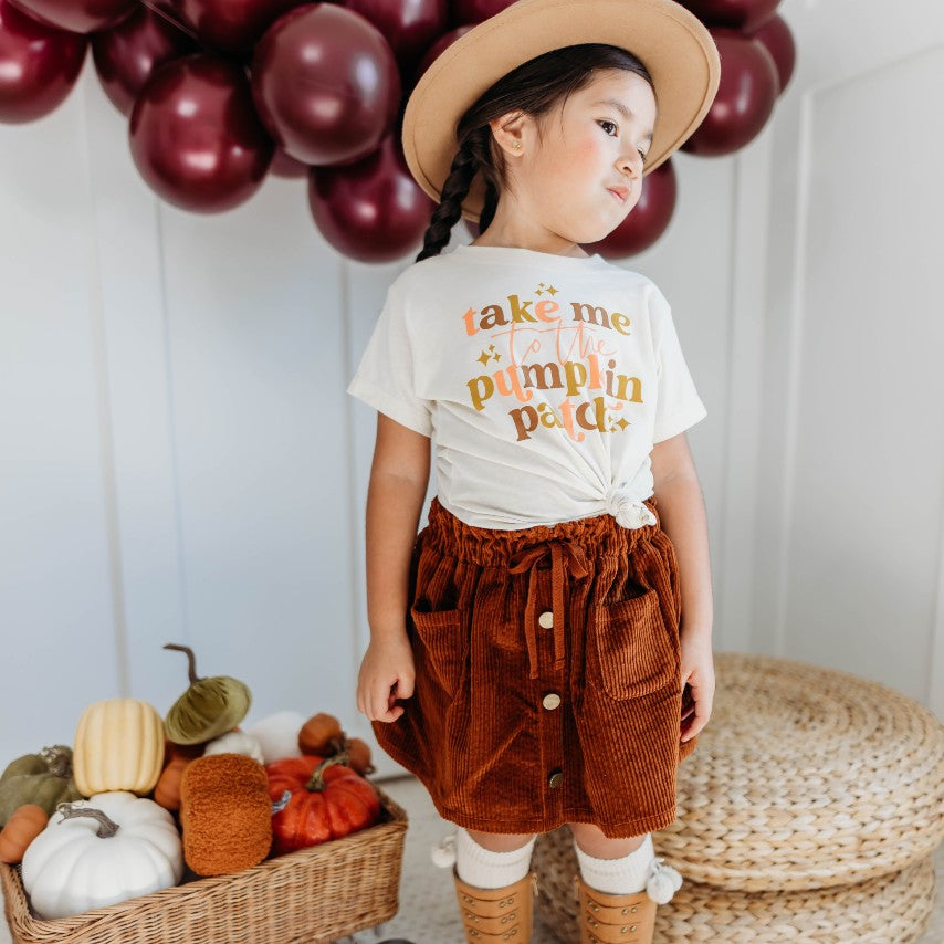 Pumpkin Patch Tee - Vintage Style