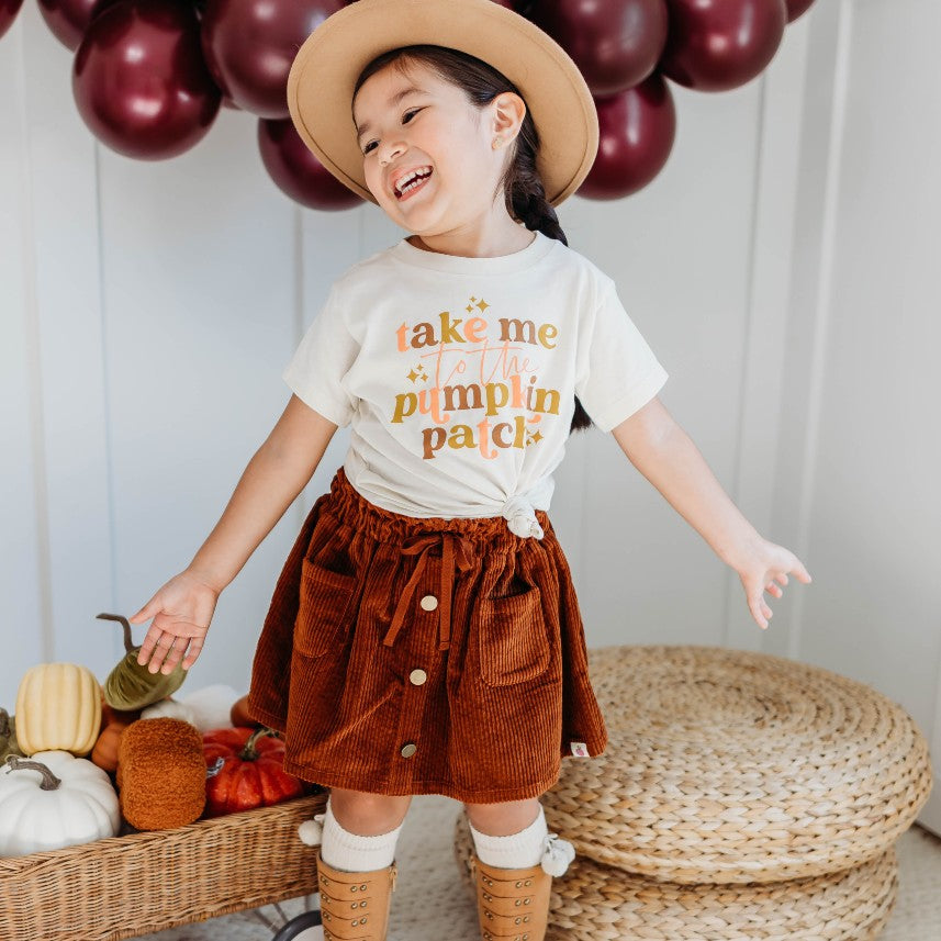 Pumpkin Patch Tee - Vintage Style