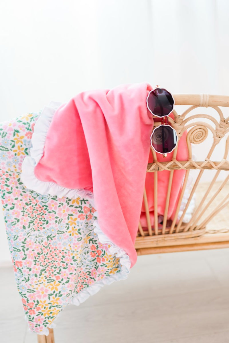 Ruffle Swim Towel - Nature Walk