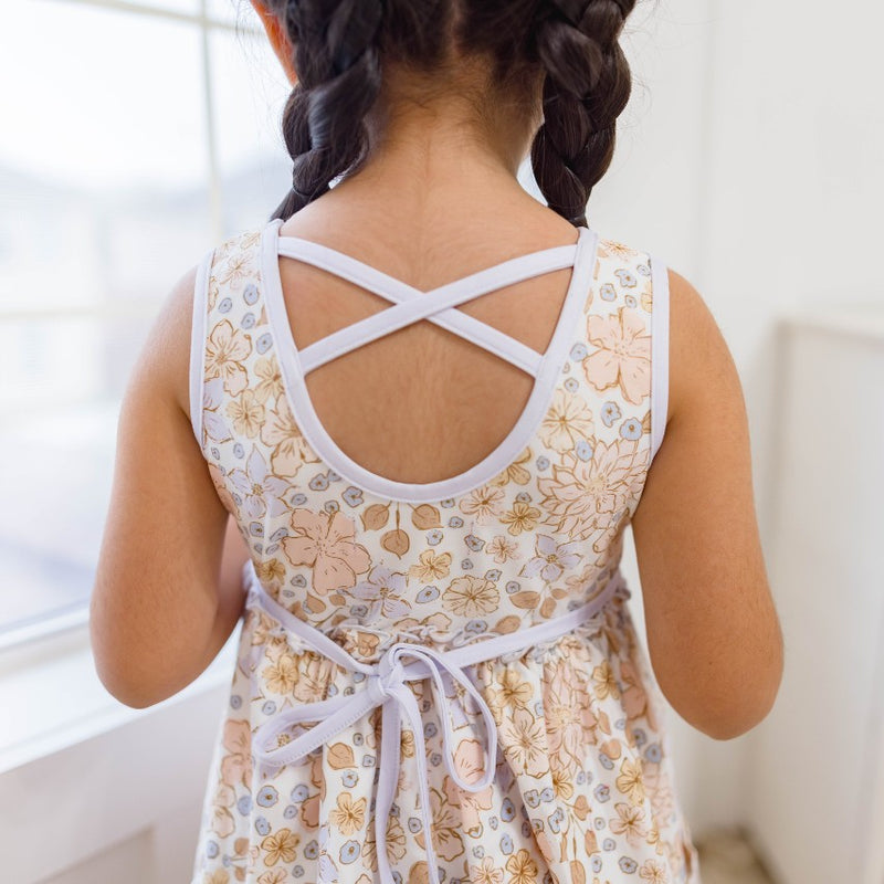 Harlyn Knit Dress - Iris Bouquet