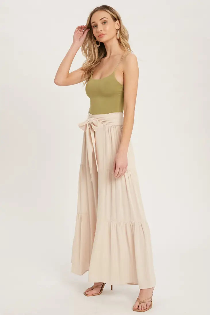 Women's Bluivy Tiered Flowy Wide-leg Pants | Shell