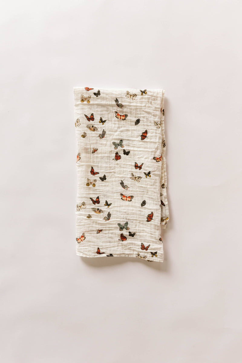 Cottage Kids Butterfly Migration Swaddle