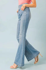 Women's Flying Tomato Bell Bottom Denim Jeans
