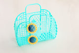 Retro Basket Jelly Bag - Baby Blue