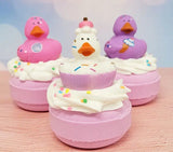 Rubber Ducky Donut Bath Bomb