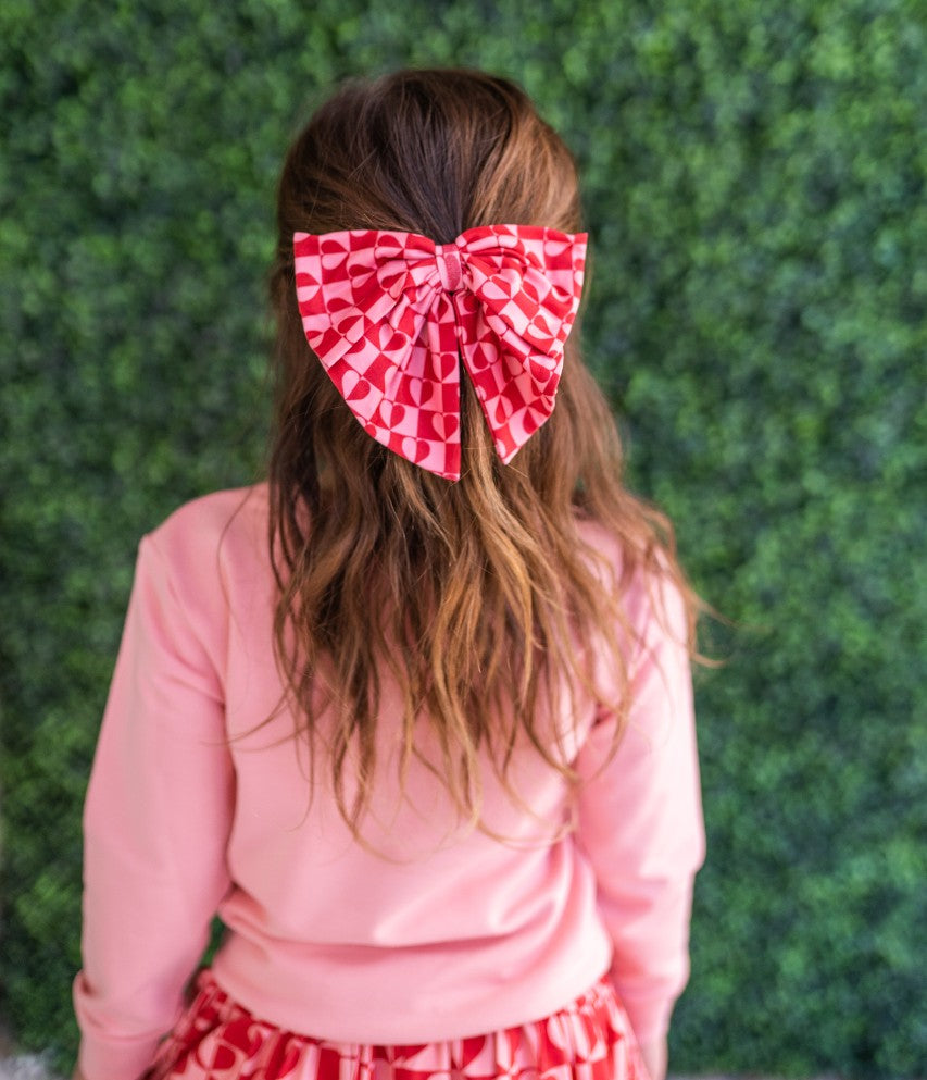 Oversized Hair Clip - Geometric