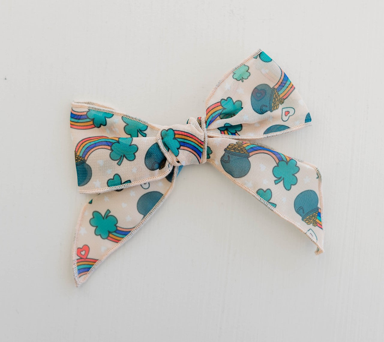Oversized Hair Clip - Lucky Charm