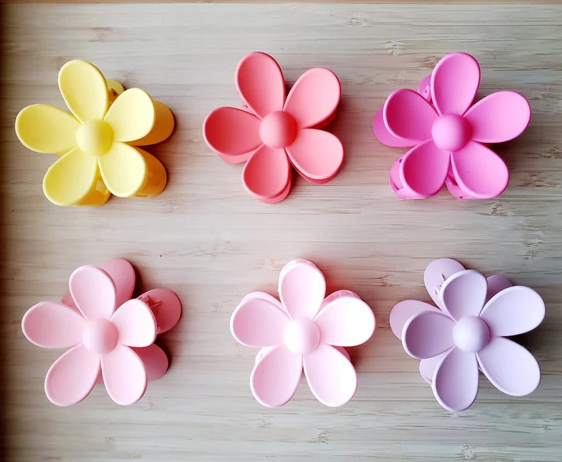 Oversized Hair Clip - (Multiple Colors)