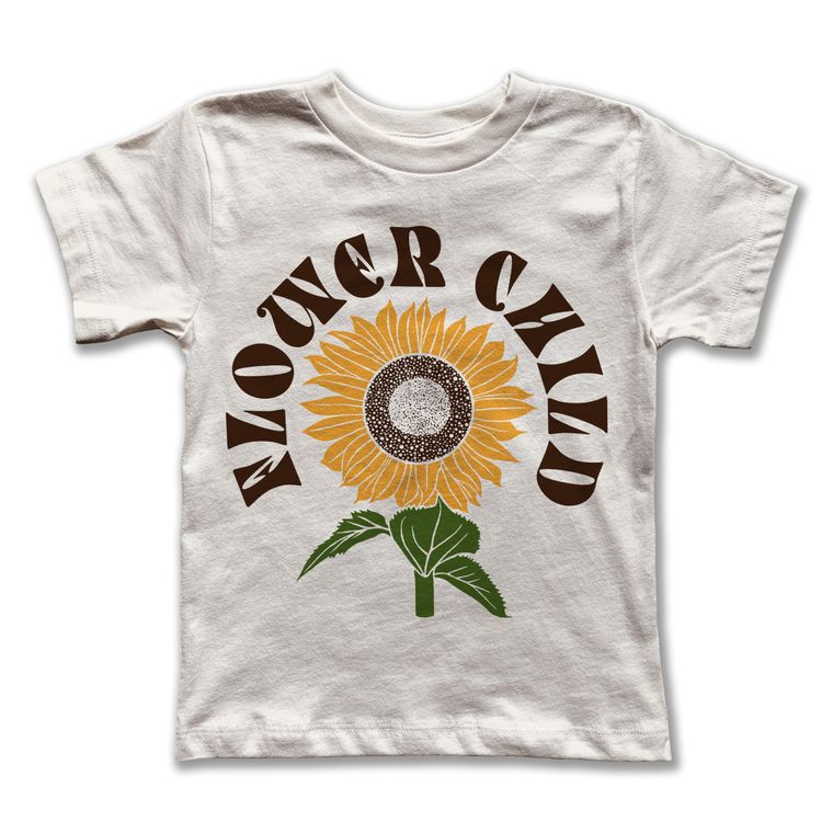 Flower Child Tee - Vintage Style