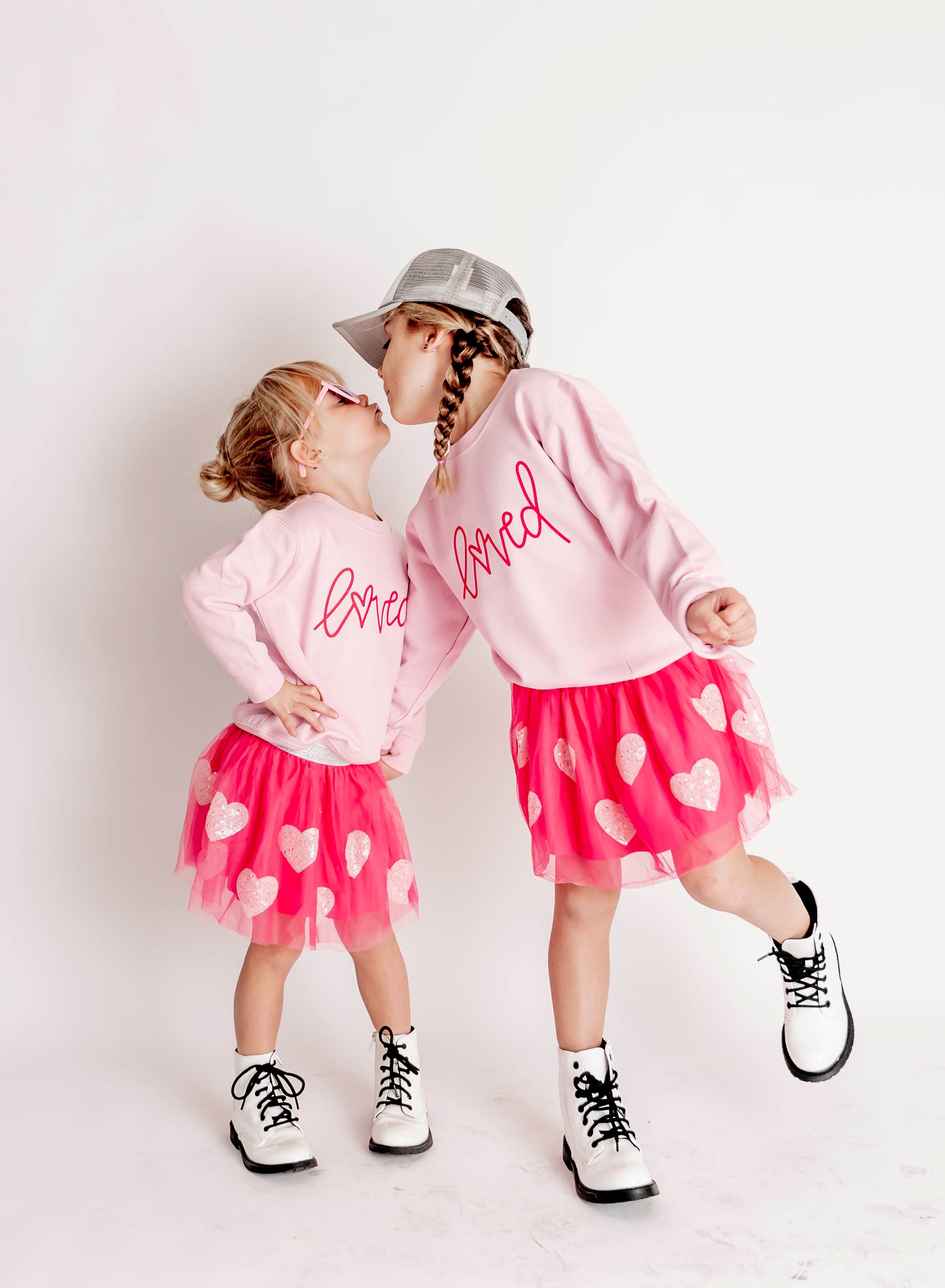 Sweet Wink Tutu - Pink Hearts