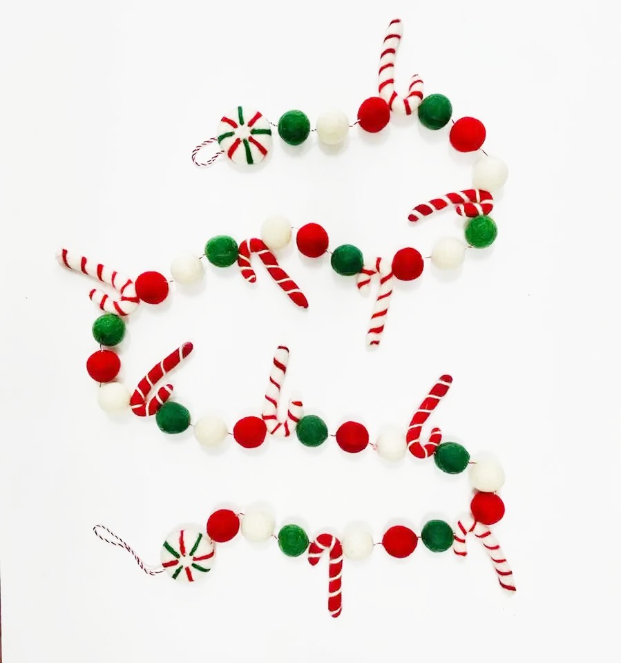 Garland - Candy Cane