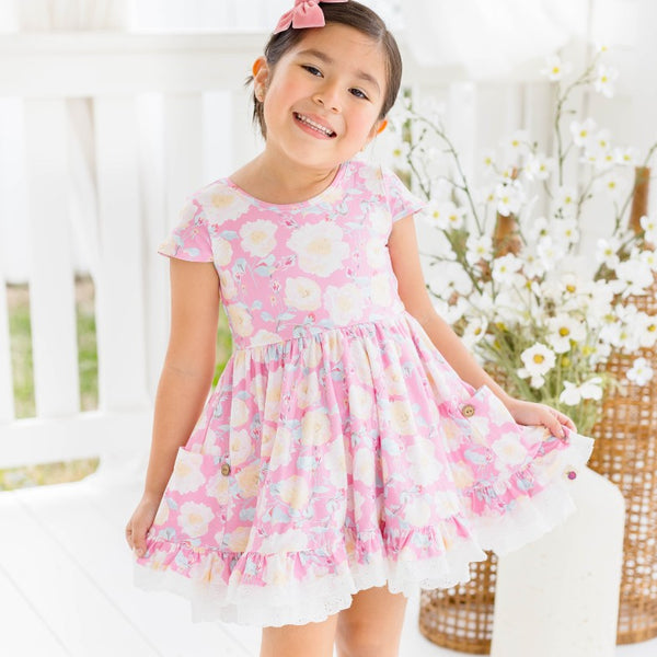 Myra Knit Dress - Wild Aster