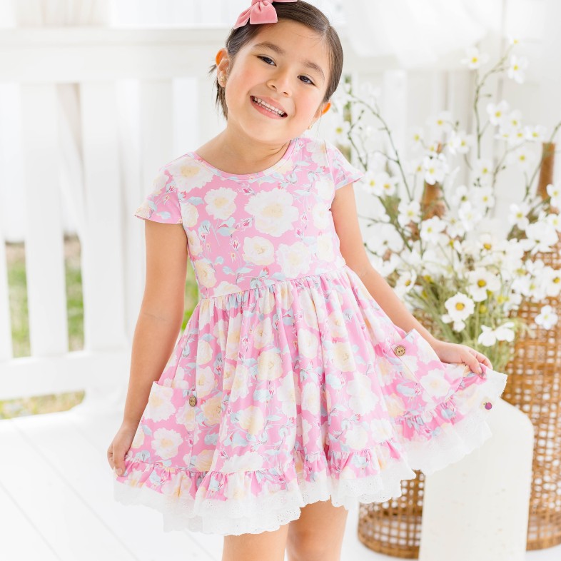 Myra Knit Dress - Wild Aster