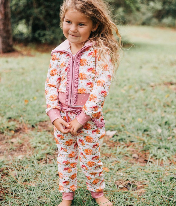 Isla Jogger Bottoms - Pressed Flower (Runs Small)