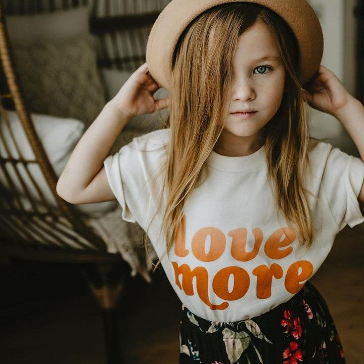 Love More Tee - Vintage Style